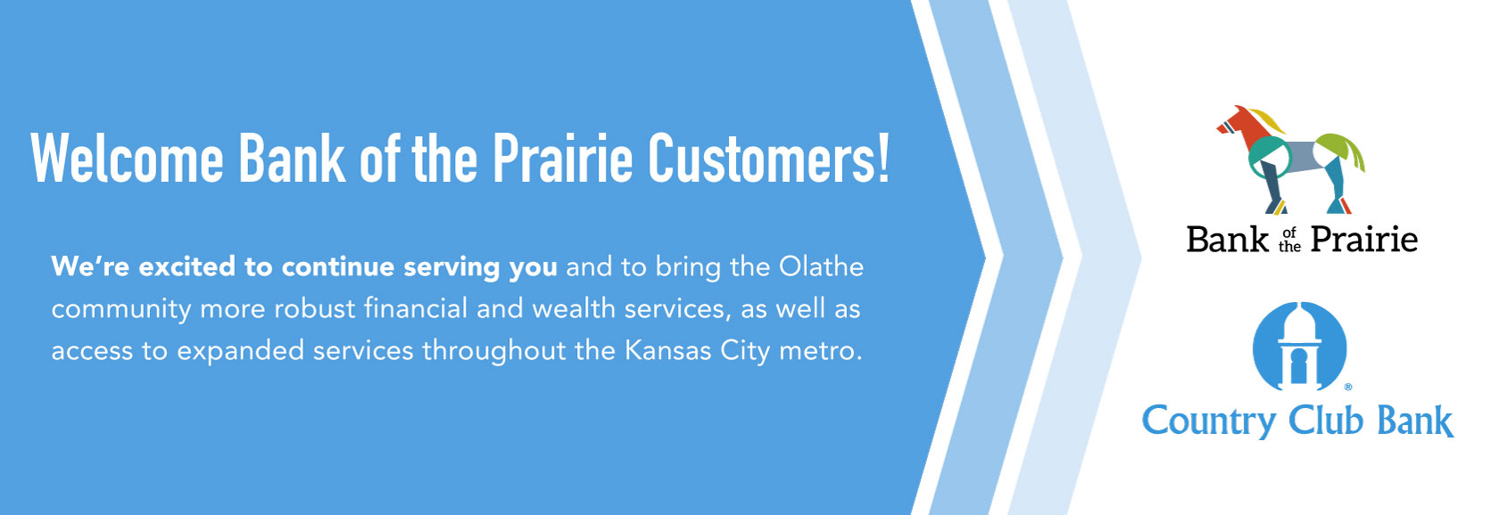 bank of the prairie has been acquired by ccb financial corporation