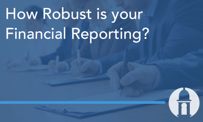 How Robust is your Financial Reporting?