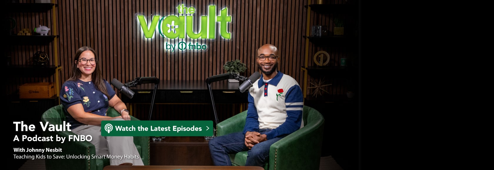 The Vault podcast banner image