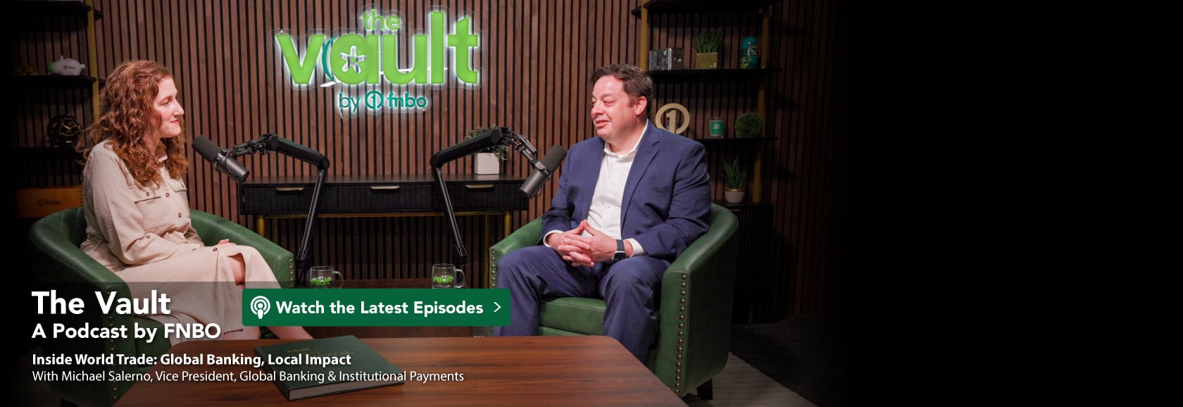 The Vault Podcast- Michael Salerno banner image