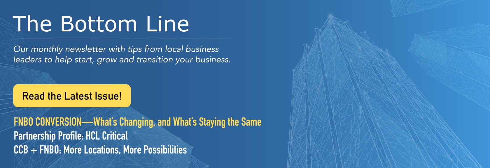 The Bottom Line banner image