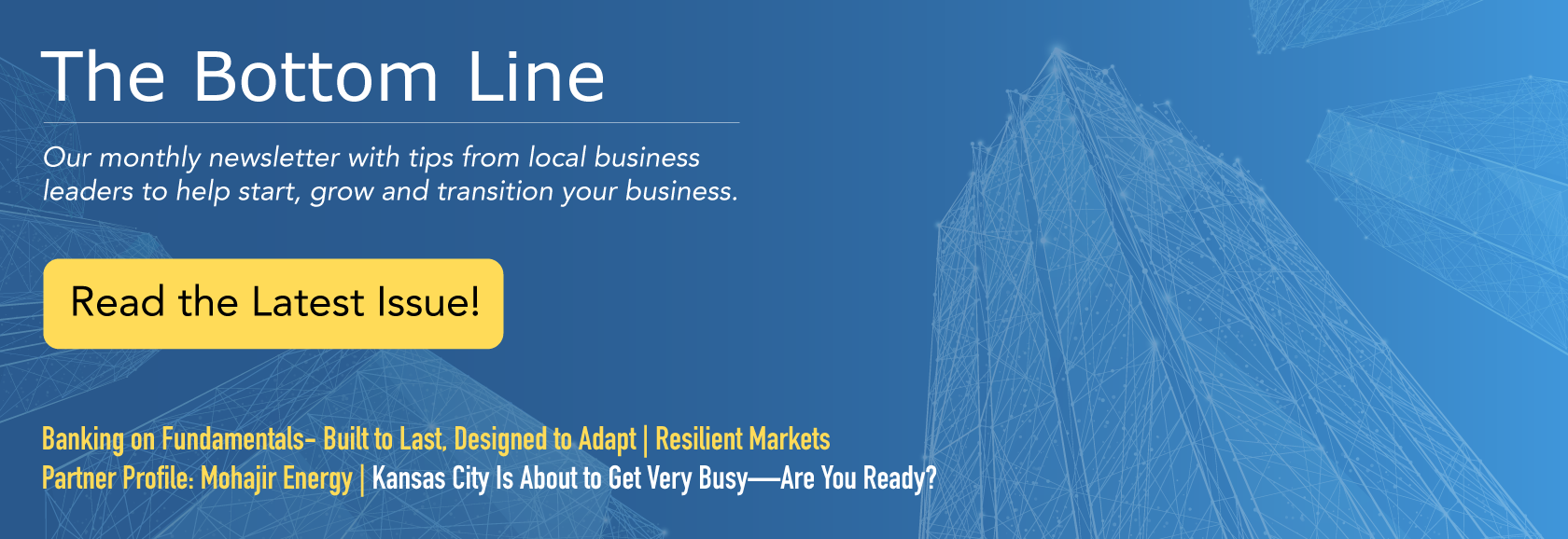 The Bottom Line banner image
