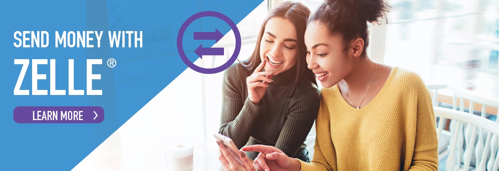 Send money to friends and family with Zelle®