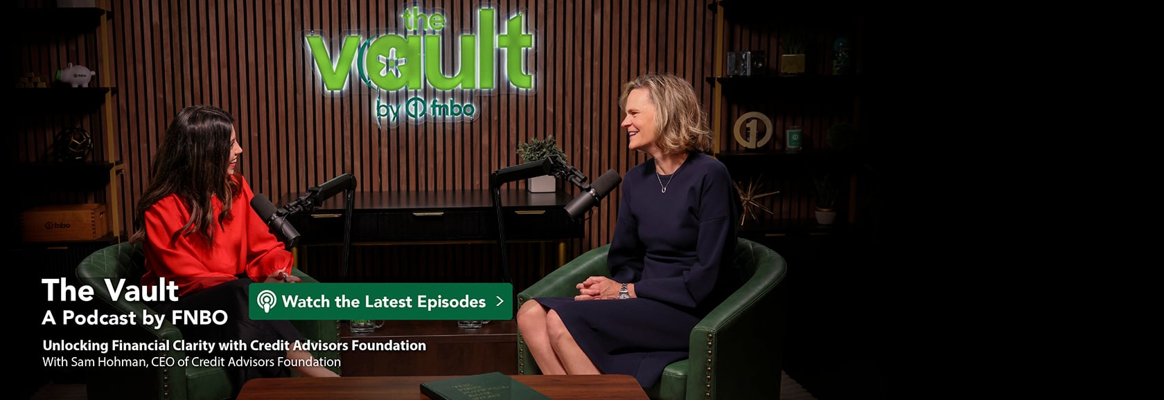 The Vault podcast banner