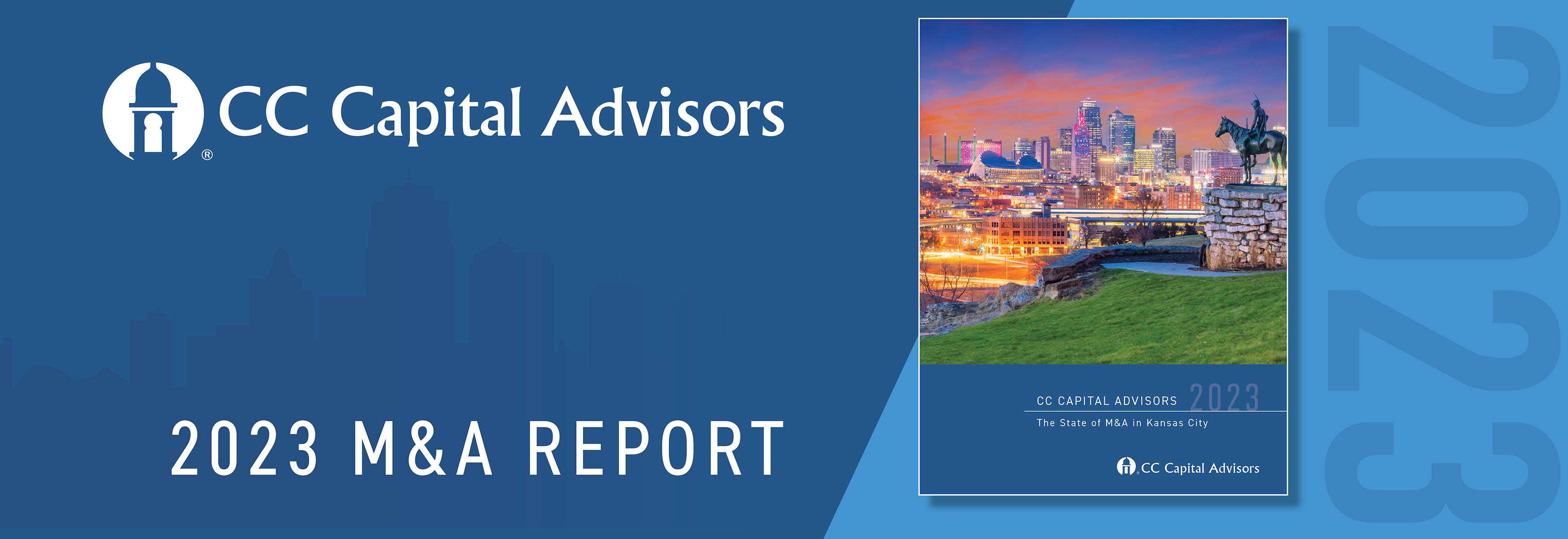 CC Capital Advisors 2023 State of M&A in Kansas City banner image