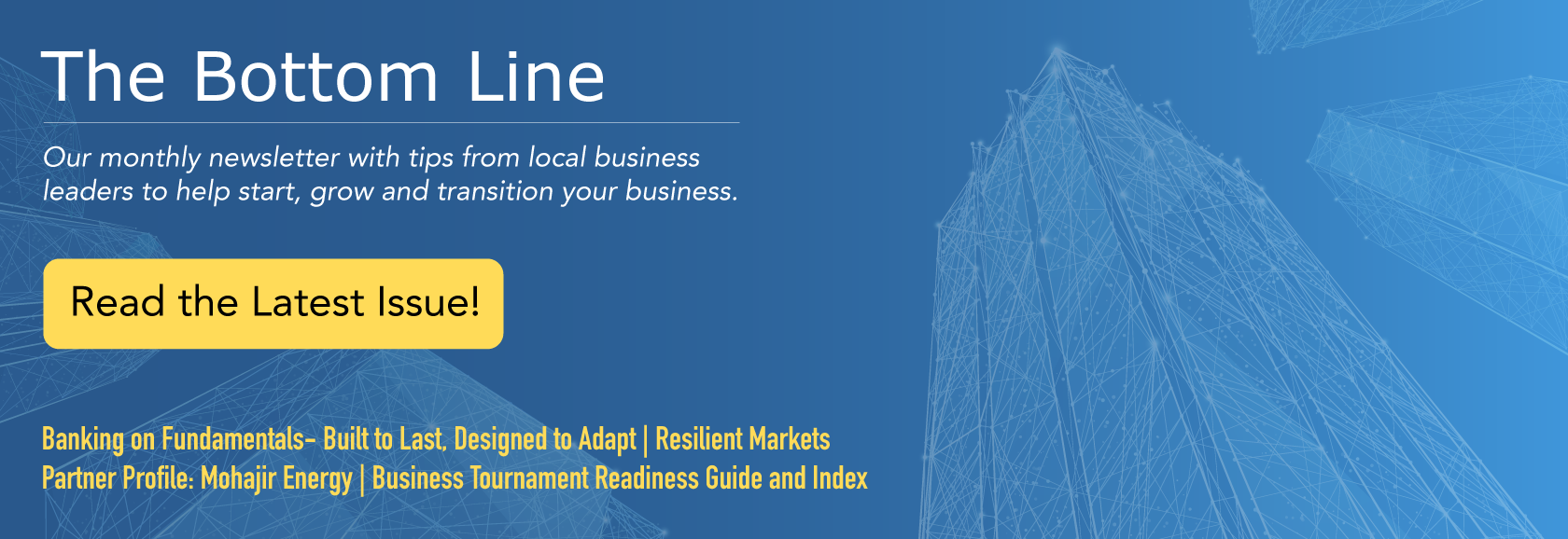 The Bottom Line banner image