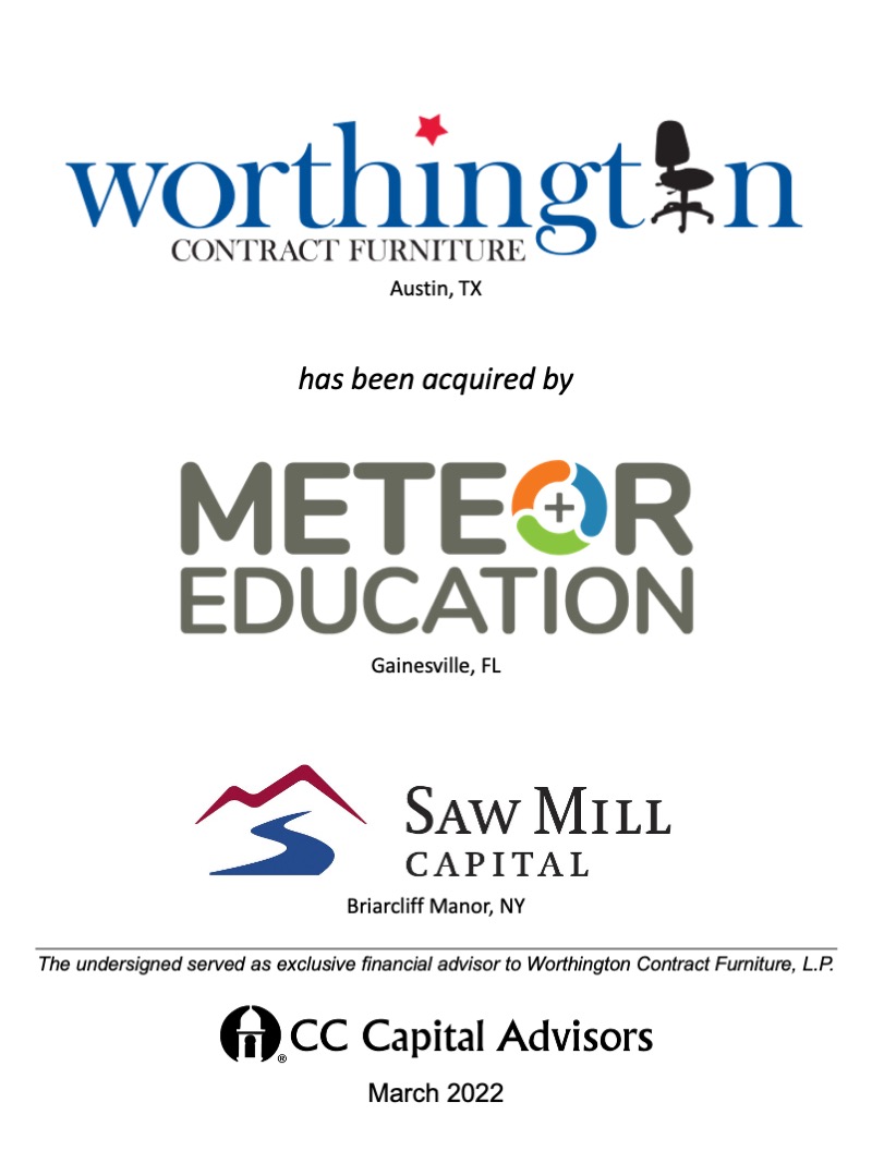Worthington, Meteor, Saw Mill transaction transaction