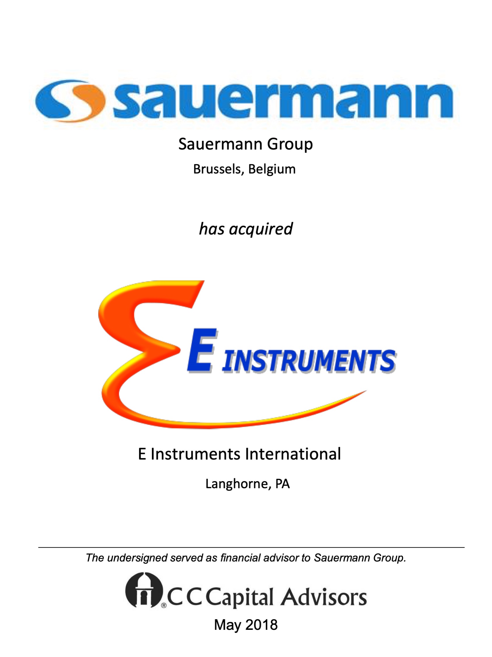 Sauermann transaction