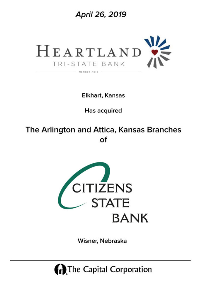 Heartland Tri-State Bank transaction
