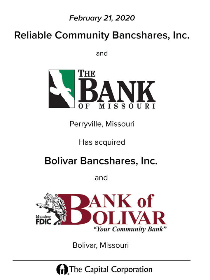 Bank of Bolivar transaction